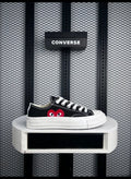 Low-top sneaker All Star Play Black Red
