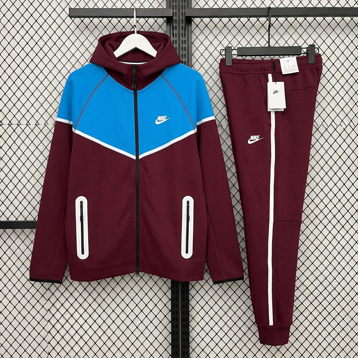 Tracksuit Maroon Blue