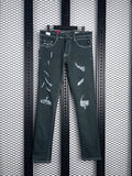 Jeans Black Distressed