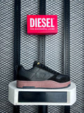 Sneaker black end brown