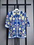 Golf t-shirt blue Sy0059