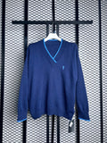 Sweater hoodie navy plan6585#1
