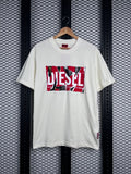 T shirt cream white w617