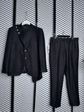 Men’s suit set black