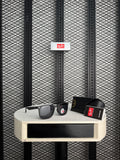 Polarized sunglasses black