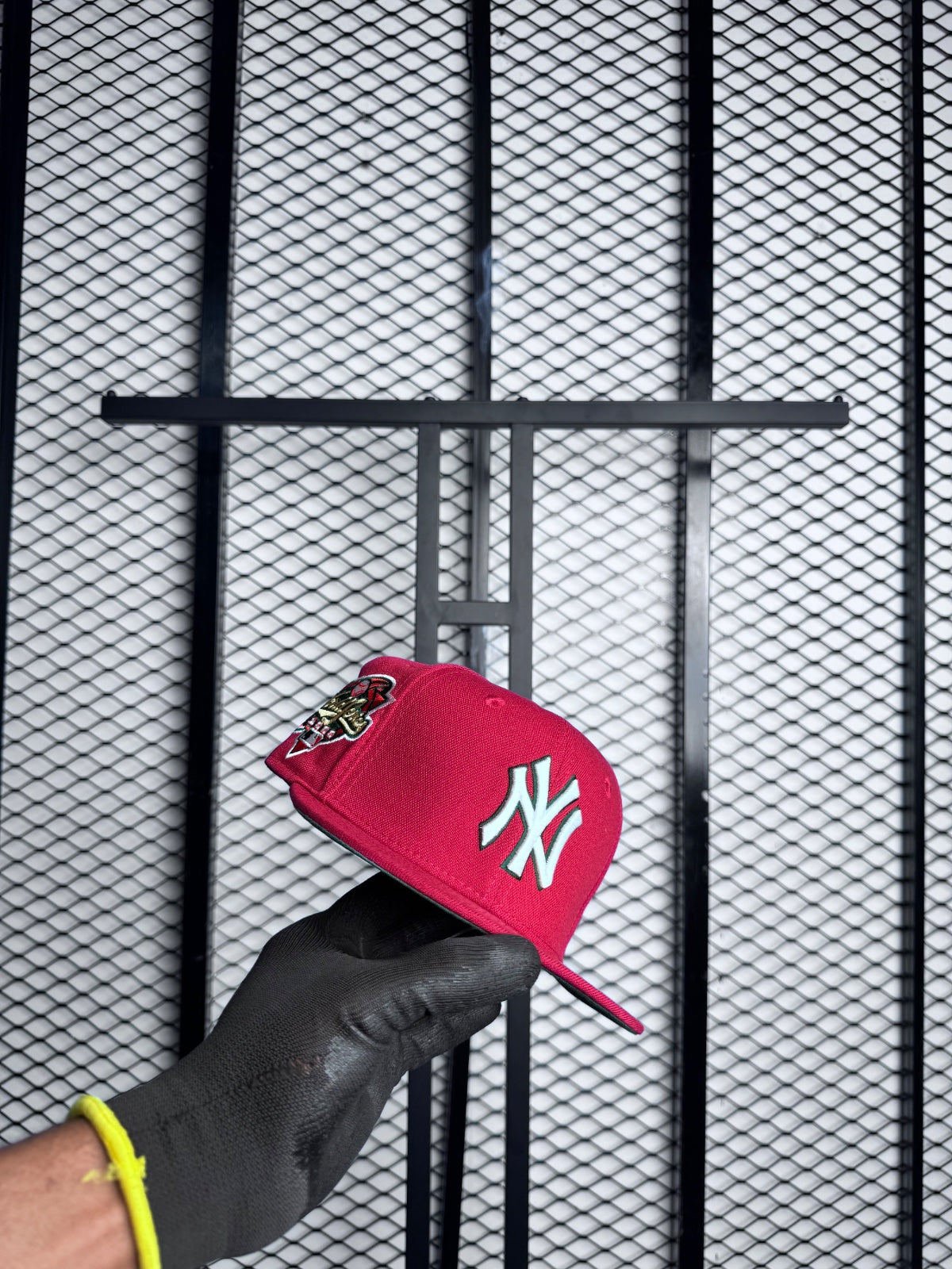 Cap NY maroon