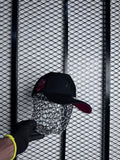 NY cap black & red